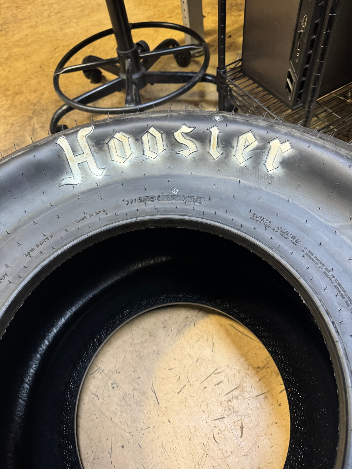 HOOSIER QUICK TIME PRO OWL LT 31 18.5 15 2PLY DRAG TIRE 17810