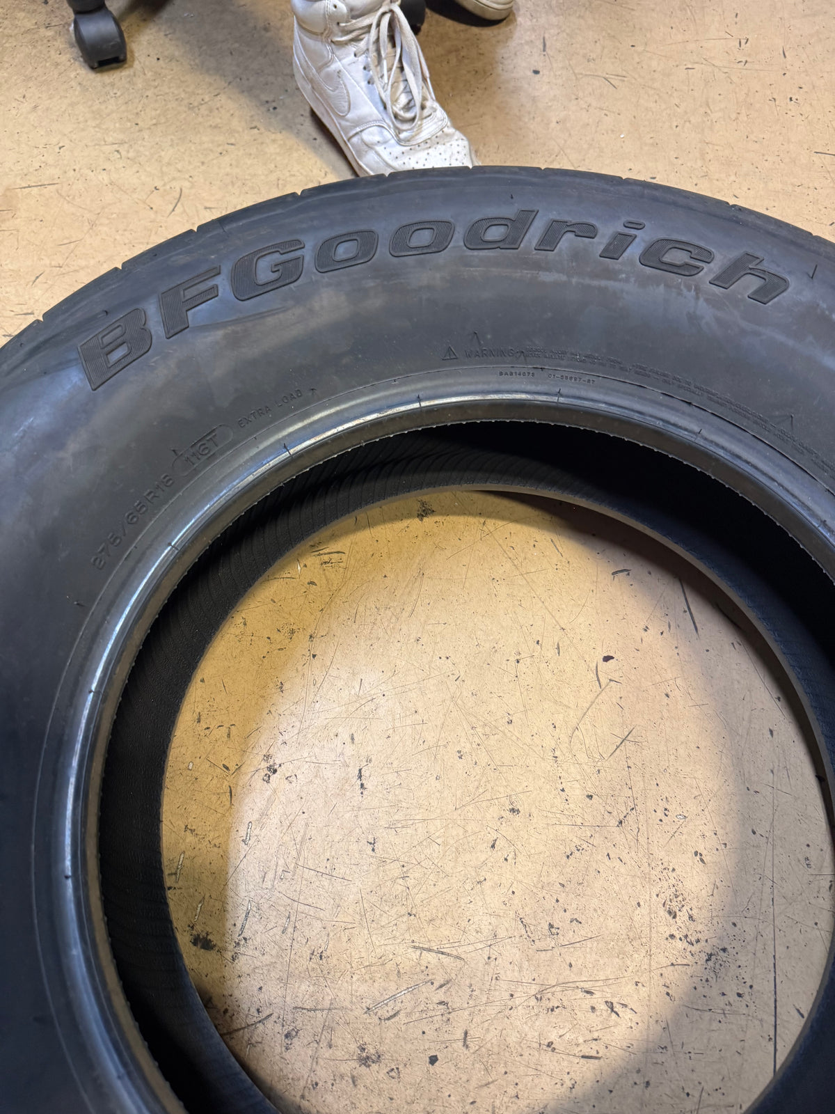 2 BFGOODRICH ELITE FORCE T/A BSW P 275 65 18 116T ALL SEASON TIRE 32491