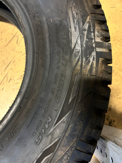 USED 16/32" COOPER DISCOVERER A/T3 OWL LT 265/70R17 112/109S 6PLY TIRE 170001001