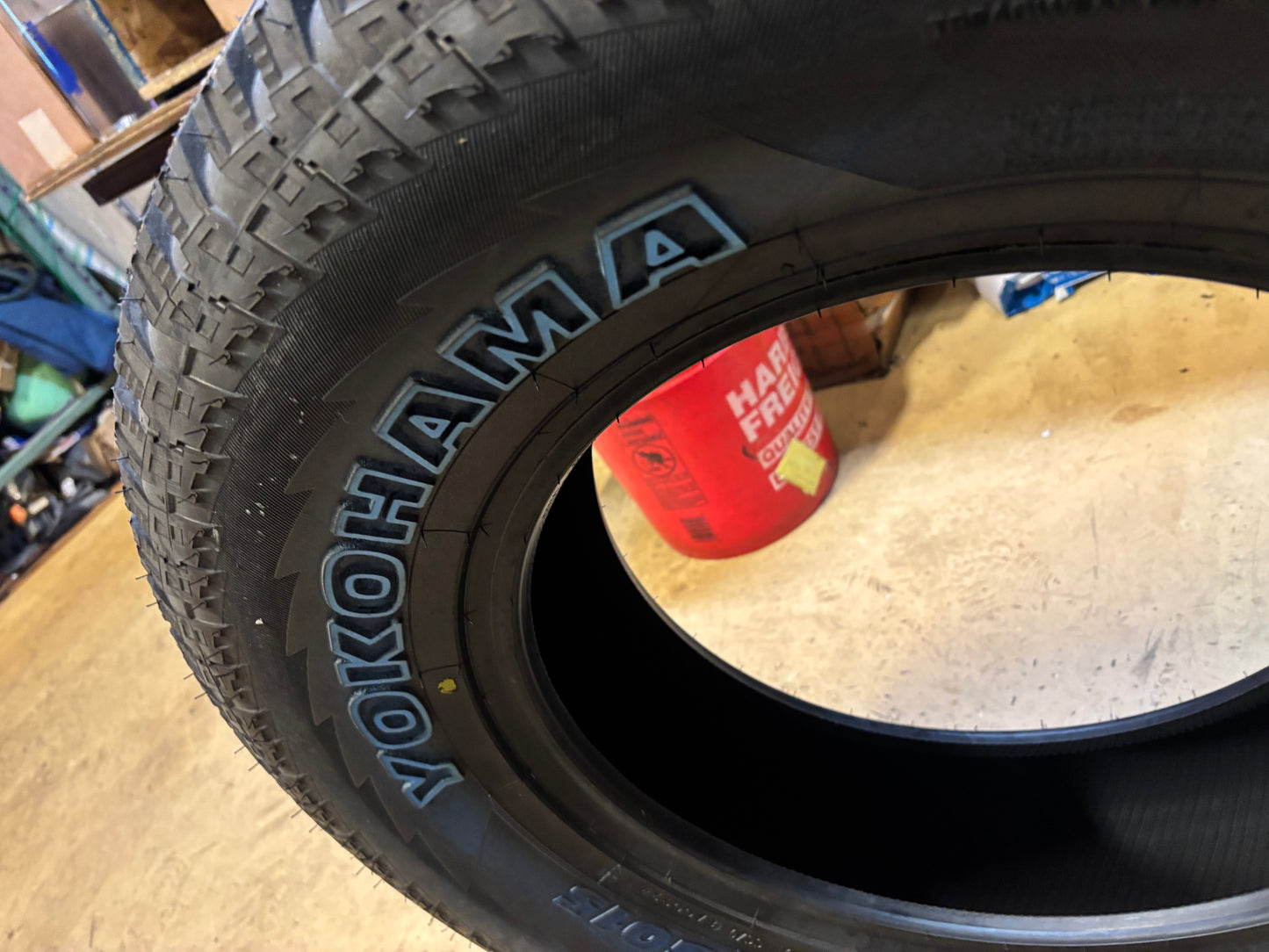 YOKOHAMA GEOLANDAR AT G015 RWL P 265 70 17 113T SL ALL TERRAIN TIRE 110101526