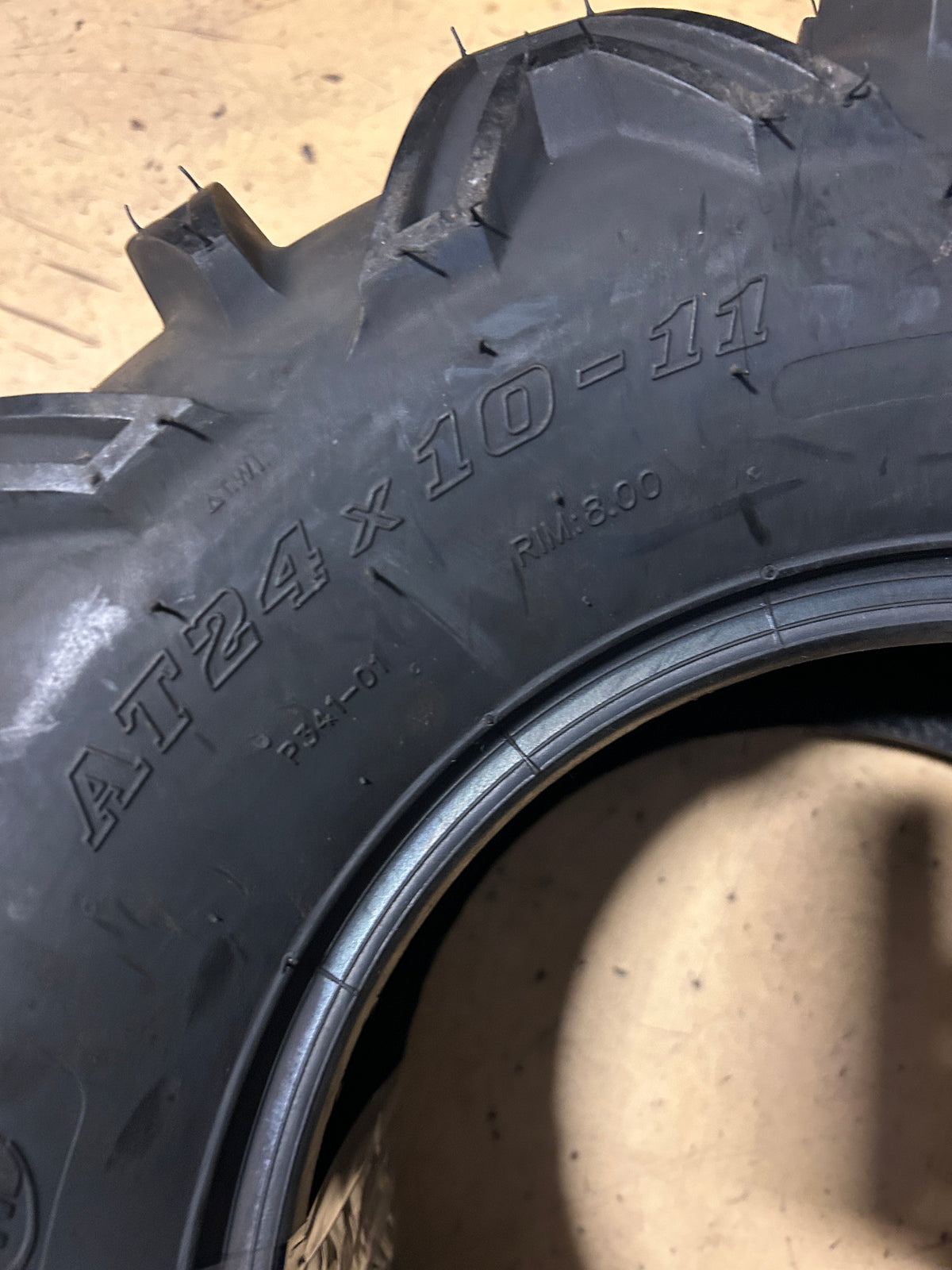 NOS WANDA P341 BSW AT 24 10 11  6PLY ATV/UTV TIRE WP241011