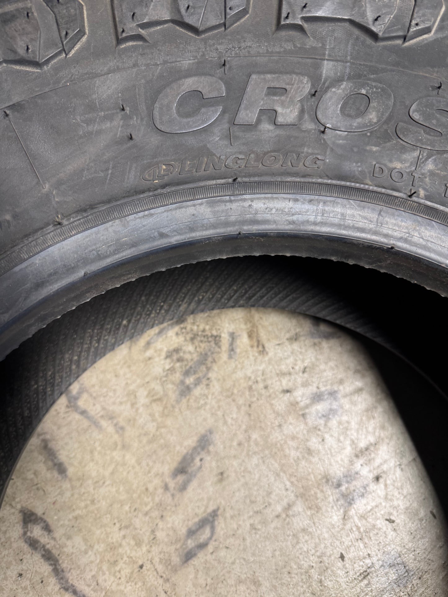 NOS LINGLONG CROSSWIND M/T BSW LT 30 9.5 15 104Q 6PLY MUD TERRAIN TIRE 221007038