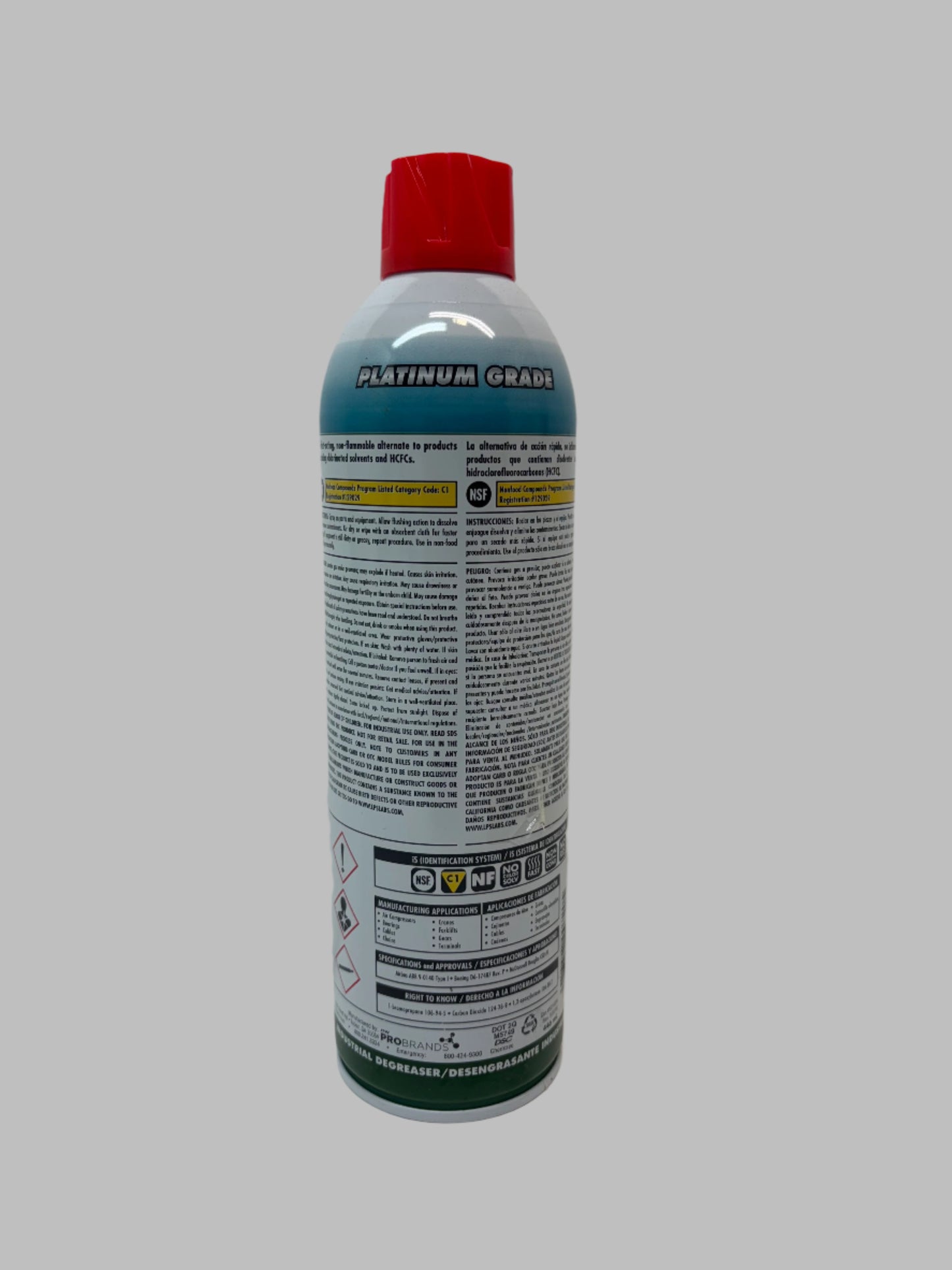 LPS DEGREASER SPRAY 20 OZ AEROSOL CAN 00720 7 PACK