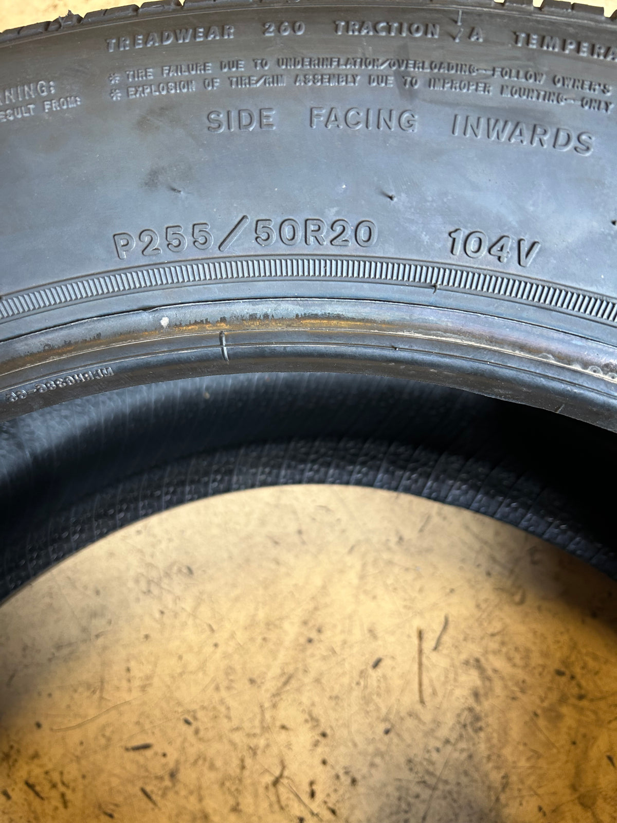 GOODYEAR EAGLE RS-A BSW P 255 50 20 104V ALL SEASON TIRE 732550500