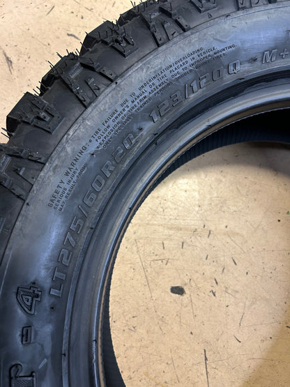 2 NOS KANATI TRAIL HOG A/T 4 LT 275 60 20 123/120Q 10PLY ALL TERRAIN TIRE LTH2027560E