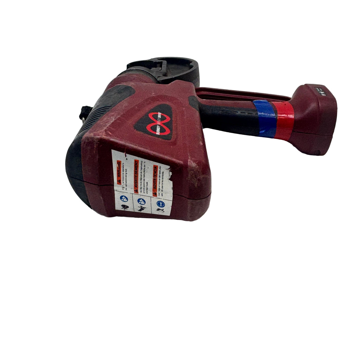 USED BURNDY PAT750 HYDRAULIC SELF-CONTAINED 12-TON CRIMPING TOOL (TOOL ONLY)