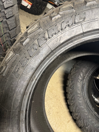 NOS FEDERAL COURAGIA M/T BSW LT 40 15.5 24 128Q 10PLY MUD TERRAIN TIRE 462GDAFA