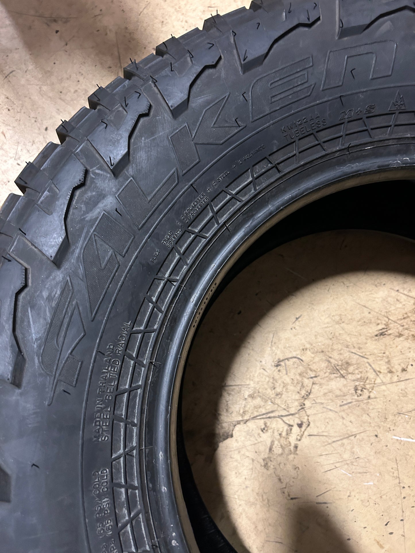 FALKEN WILDPEAK A/T3W BSW LT 305 65 18 124/121R 10PLY ALL TERRAIN TIRE 28037122