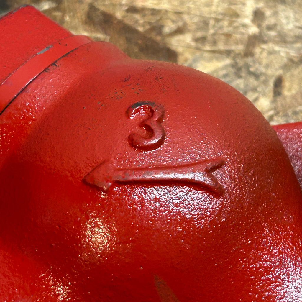XYLEM BELL & GOSSET  3DS-3B 3" TRIPLE DUTY VALVE RED  132160