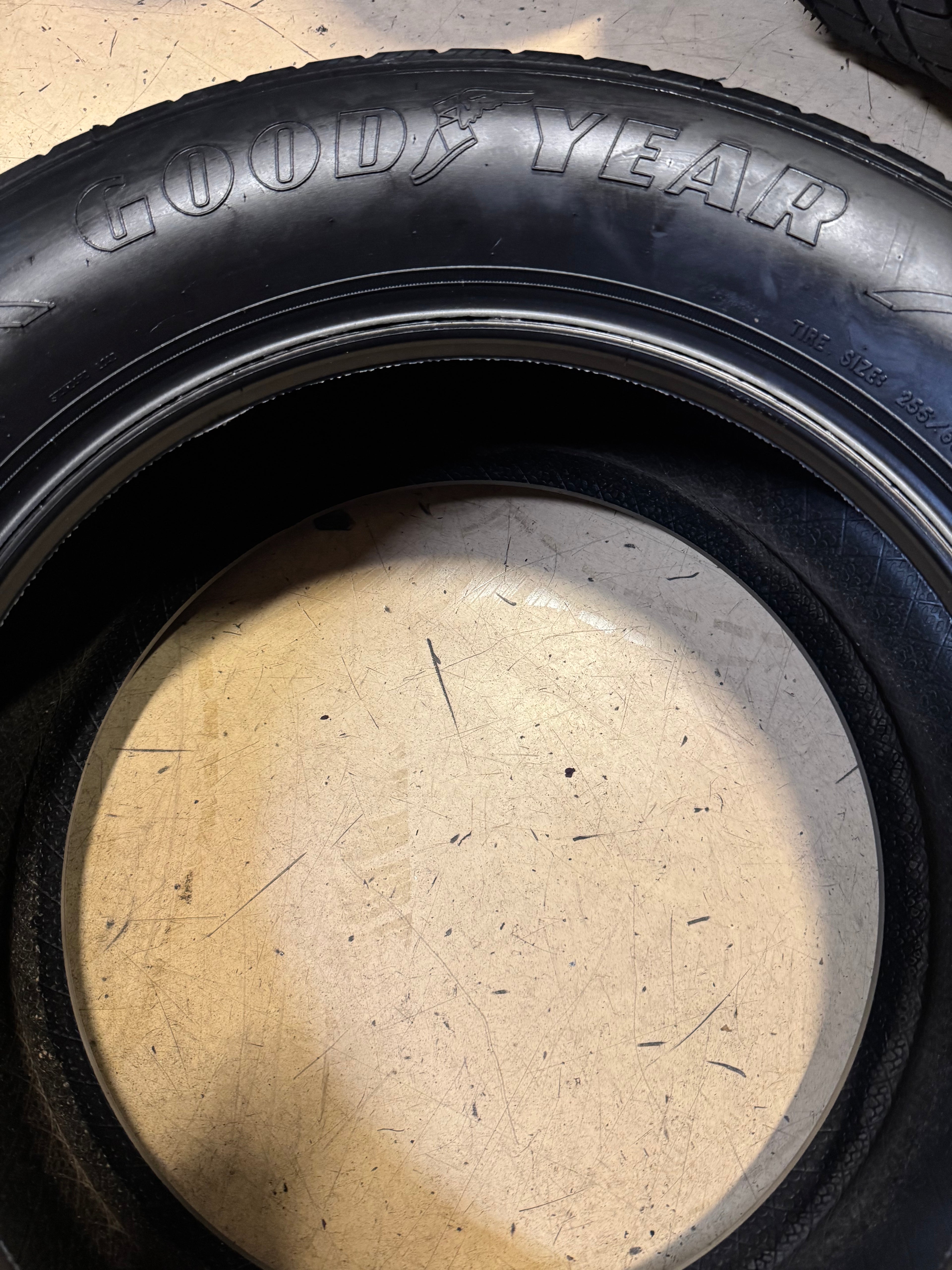 2 GOODYEAR EAGLE ENFORCER ALL WEATHER BSW P 255 60 18 108V TIRE 732005563