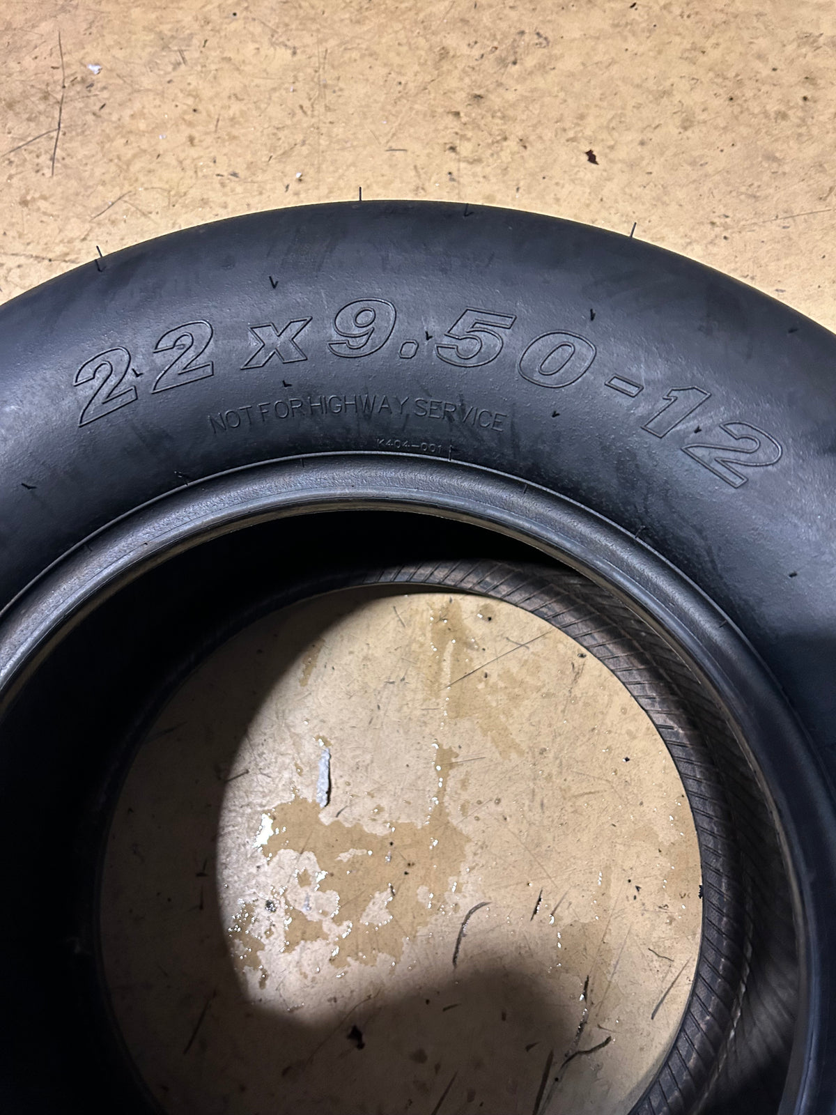 KENDA K404 BSW 22 9.5 12 4PLY LAWN TIRE KK404