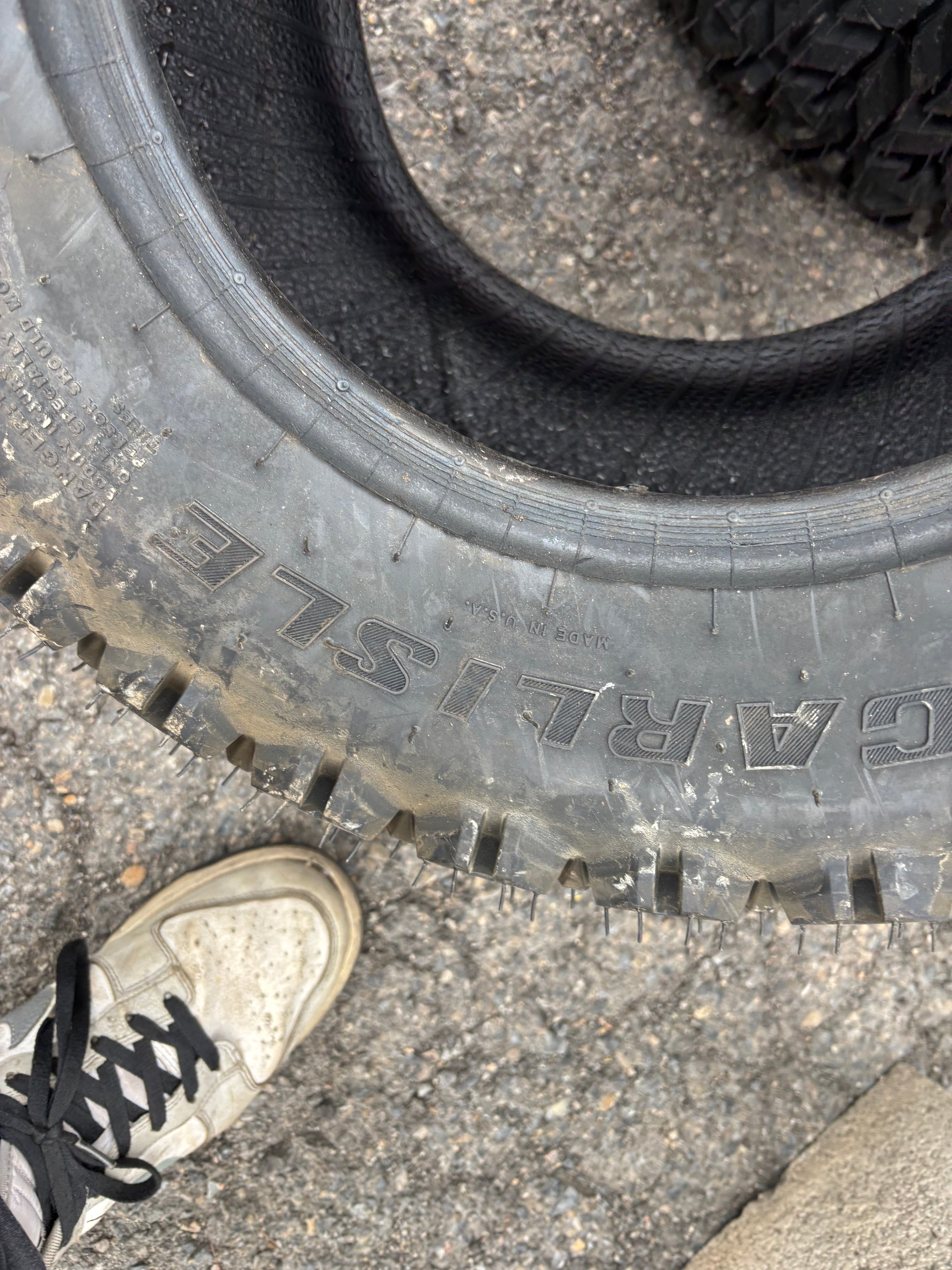 CARLISLE ALL TRAIL BSW LT 25 10 12 NHS 4PLY ATV/UTV TIRE 6P0334