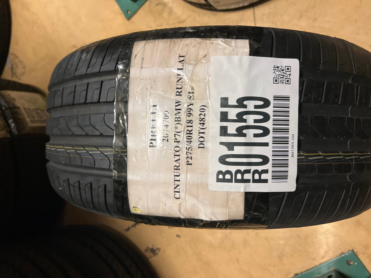 PIRELLI CINTURATO P7 (*) BMW RUNFLAT P 275 40 18 99Y SL ALL SEASON TIRE 2074700
