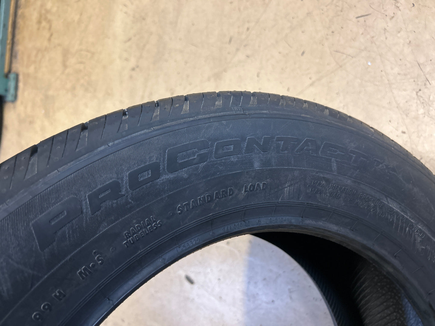 CONTINENTAL PROCONTACT TX BSW P 225 60 17 99H ALL SEASON TIRE 03156480000
