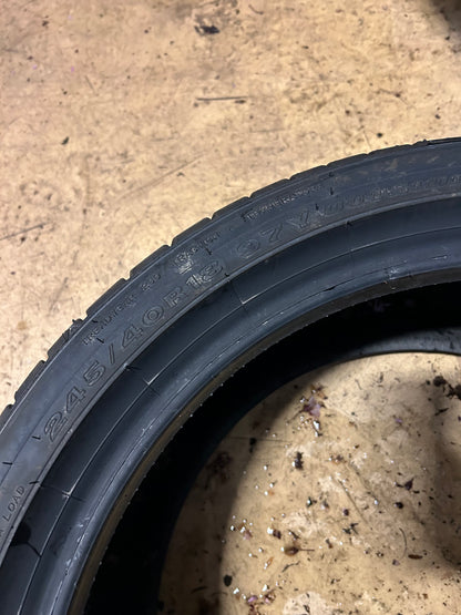 DUNLOP SP SPORT MAXX GT600A BSW P 245 40 18 97Y XL UHP TIRE 57000200