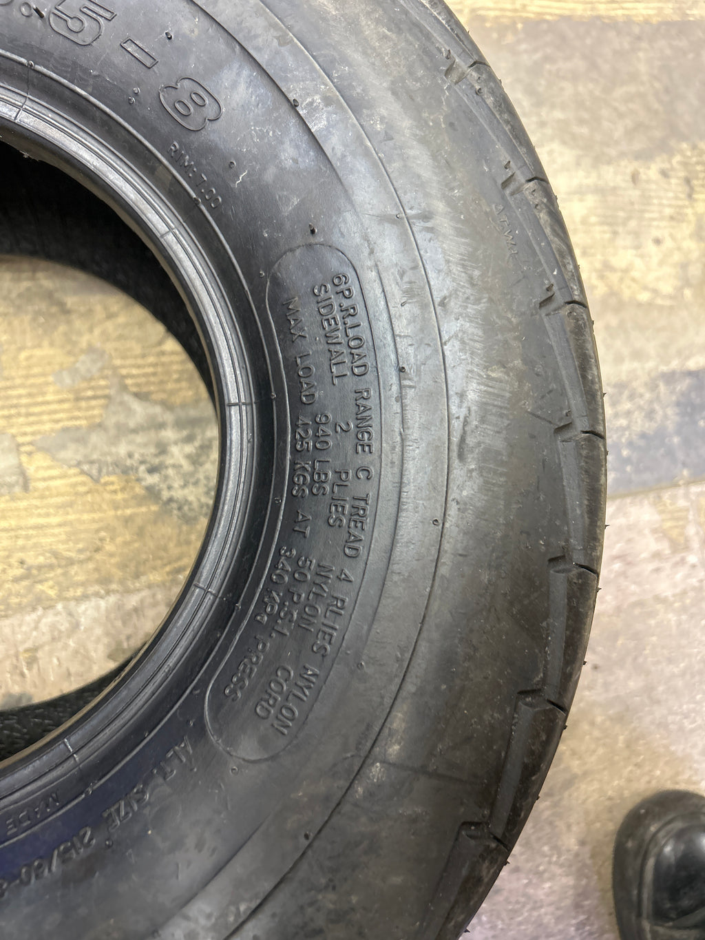 HI-RUN SU03 BSW 18.5 8.5 8 78M 6PLY TRAILER TIRE WD1018