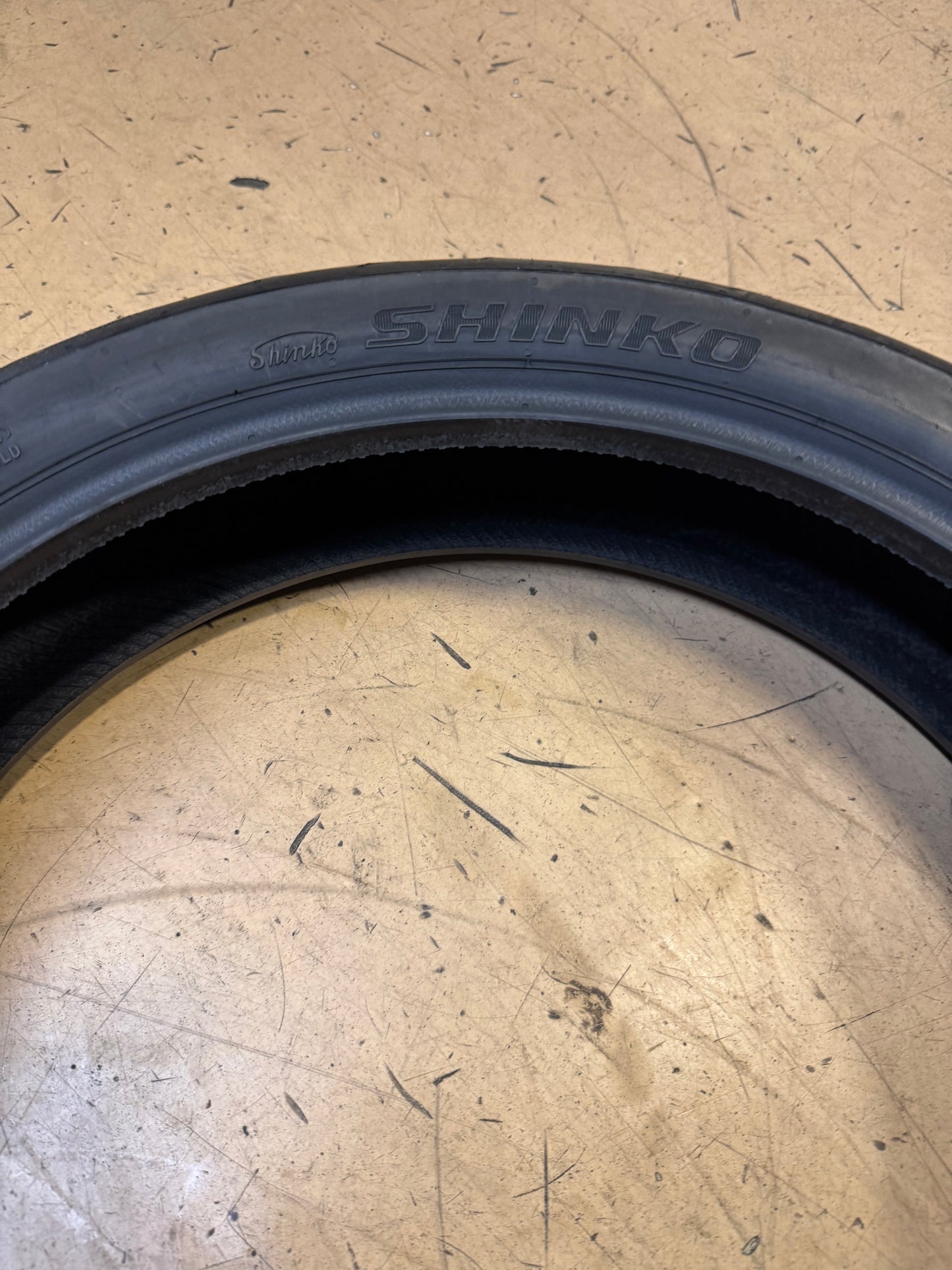 SHINKO F017 PEAK BSW 120 70 17 58W FRONT MOTORCYCLE TIRE 4454850