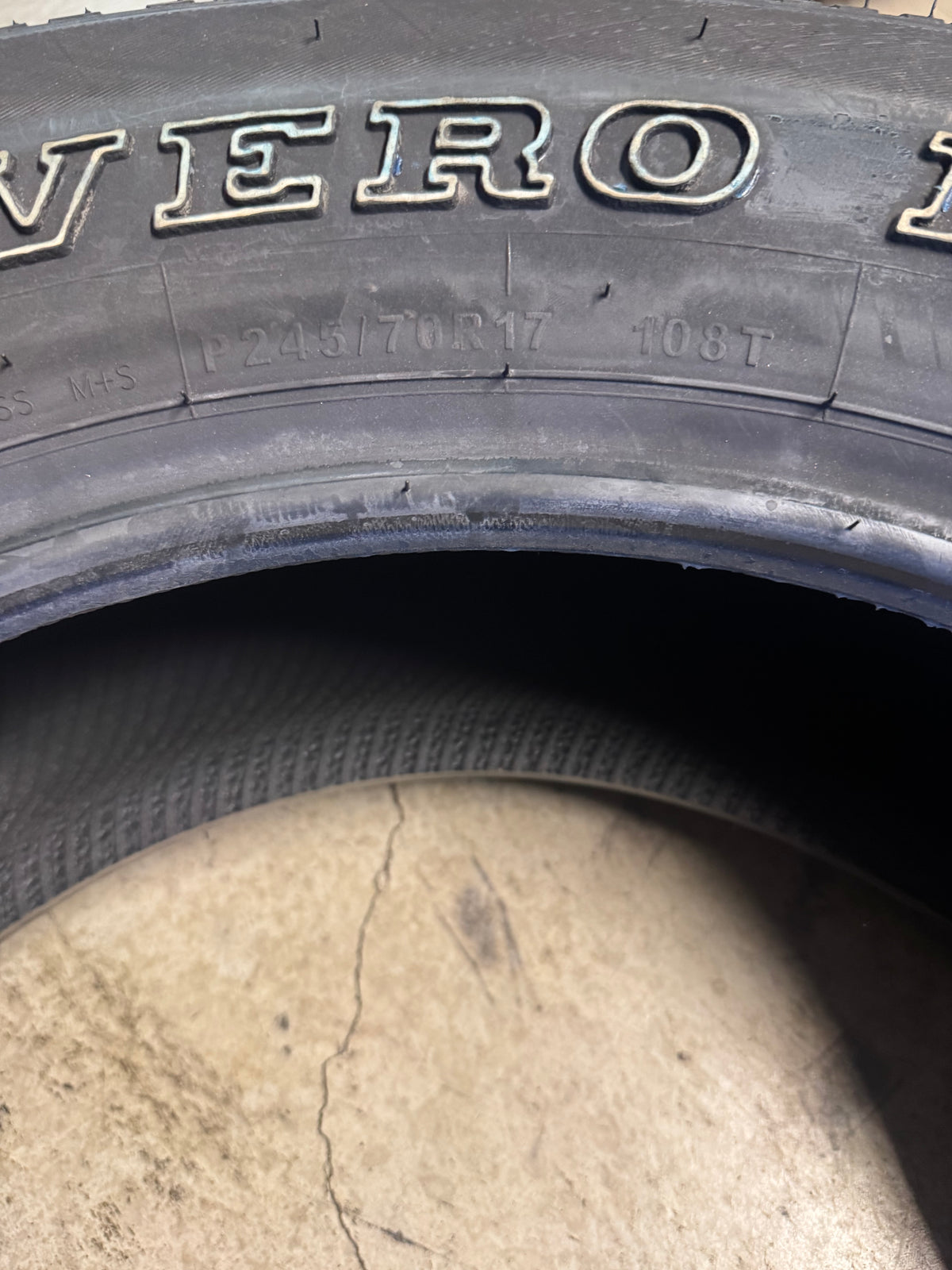 GT RADIAL SAVERO HT2 OWL P 245 70 17 108T HIGHWAY TERRAIN TIRE B449