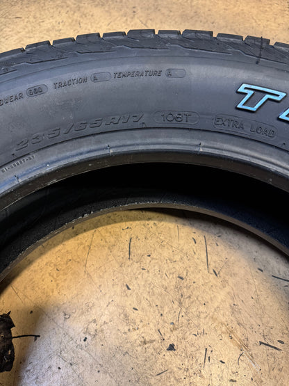 BFGOODRICH TRAIL-TERRAIN OWL P  235 65 17 108T XL ALL TERRAIN TIRE 56199