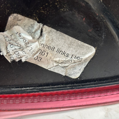 USED PORSCHE 911 TAIL LIGHT LEFT DRIVER 89-94 L90002522