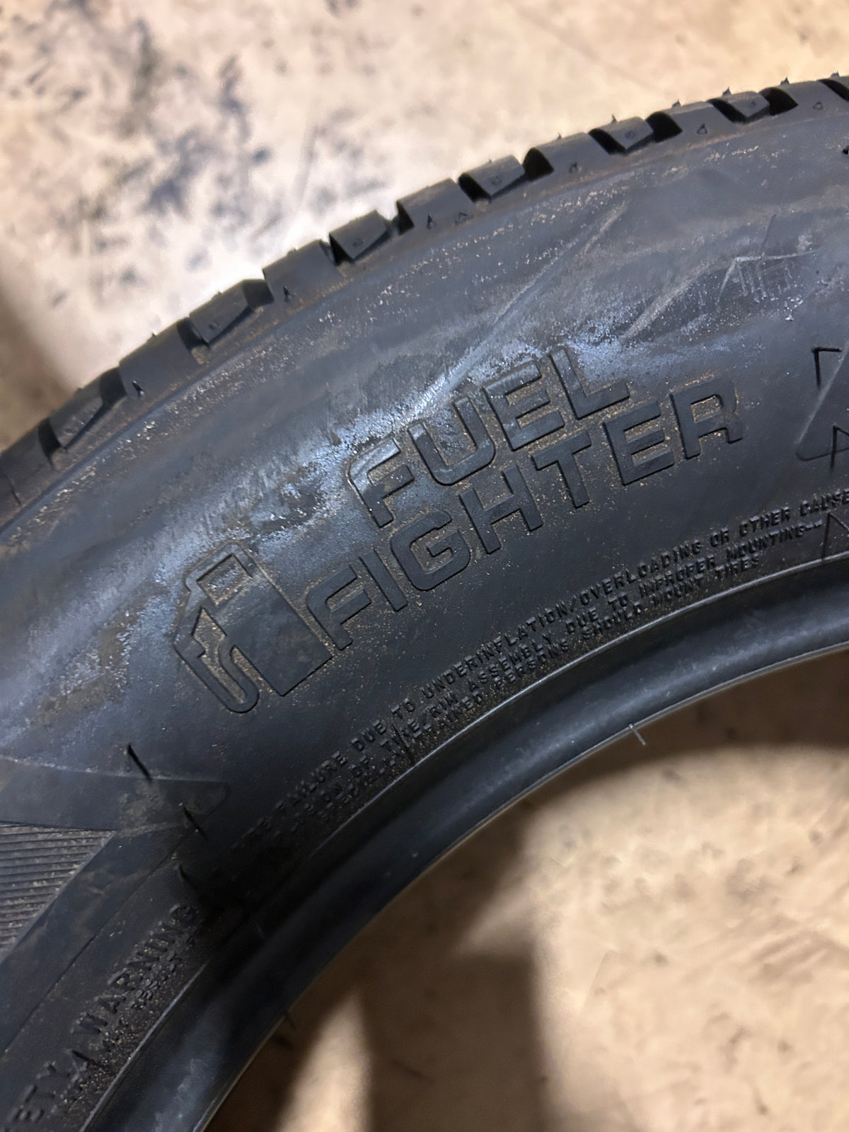 2 NOS FIRESTONE CHAMPION FUEL FIGHTER P 235 55 17 99H ALL SEASON TIRE 015641
