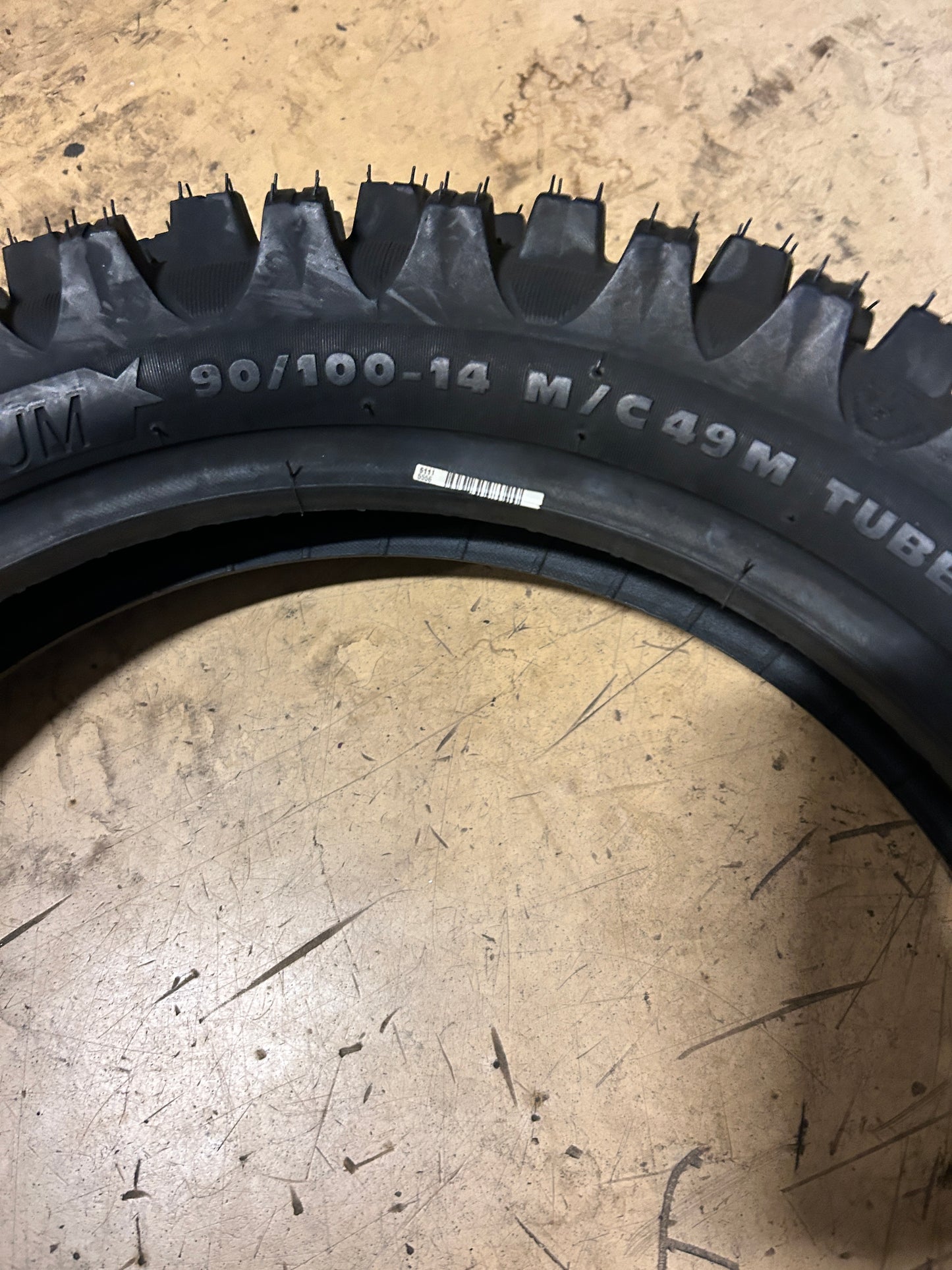 MICHELIN STAR CROSS 5 BSW 90 100 14 49M REAR DIRT BIKE TIRE 39134