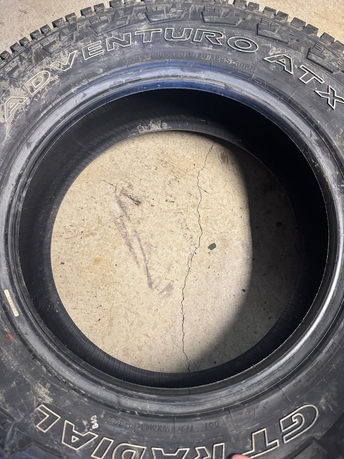 GT RADIAL ADVENTURO ATX OWL LT 275 65 20 126/123S 10PLY ALL TERRAIN TIRE AS162