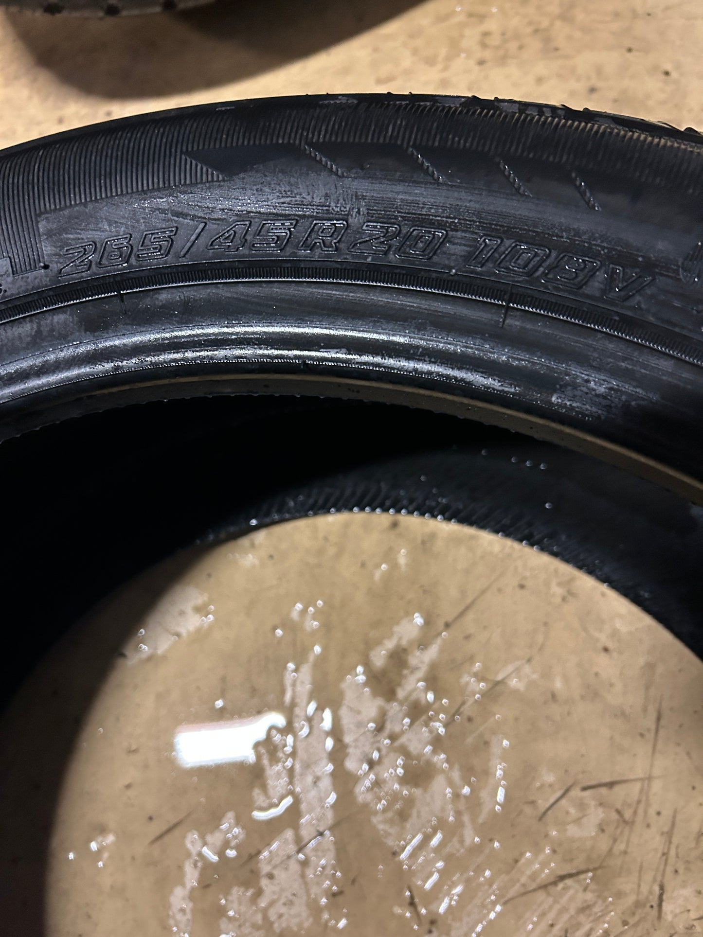 YOKOHAMA GEOLANDAR CV 4S BSW P 265 45 20 108V XL ALL WEATHER TIRE 110156133