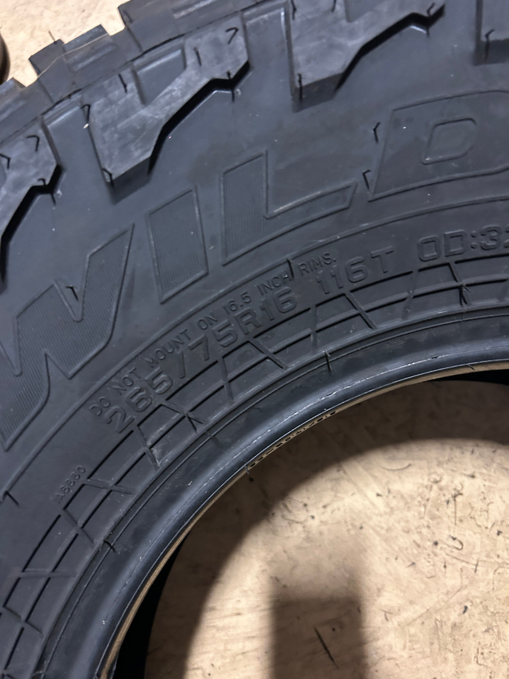 FALKEN WILDPEAK A/T3W BSW P 265 75 16 116T ALL TERRAIN TIRE 28034301