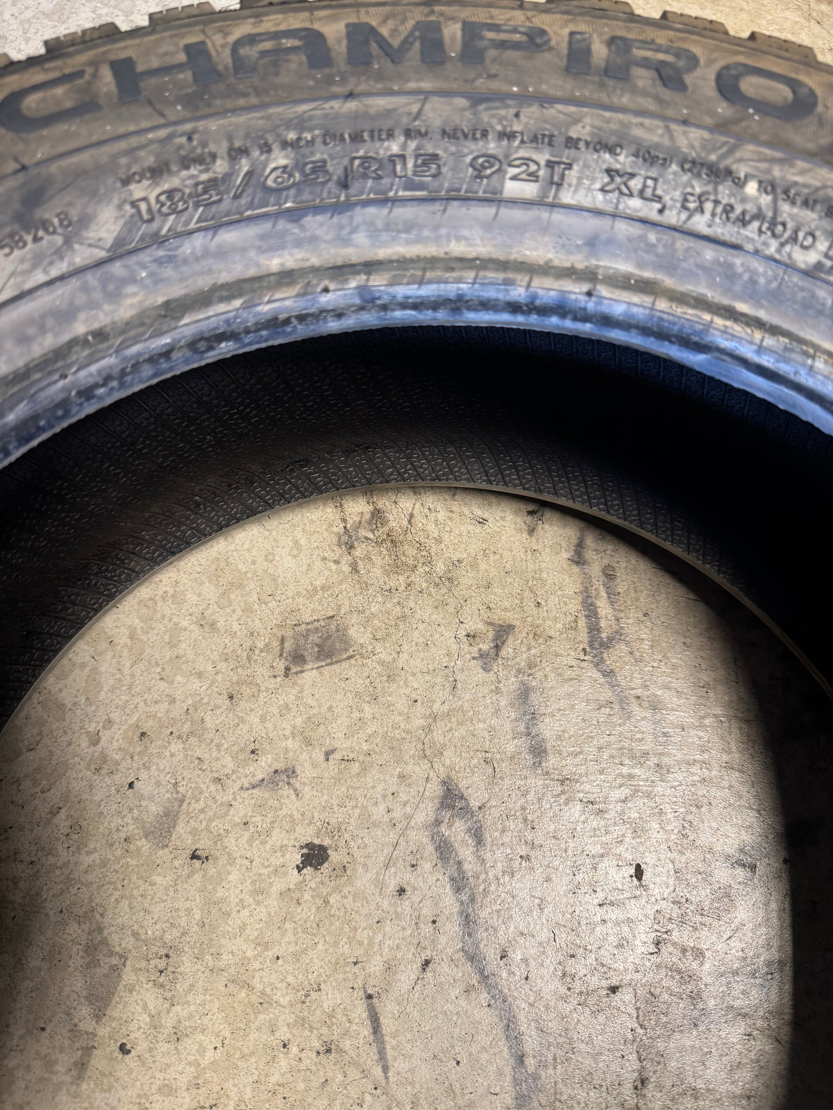 2 NOS GT RADIAL CHAMPIRO ICE PRO BSW P 185 65 15 92T XL WINTER TIRE 100A1500S