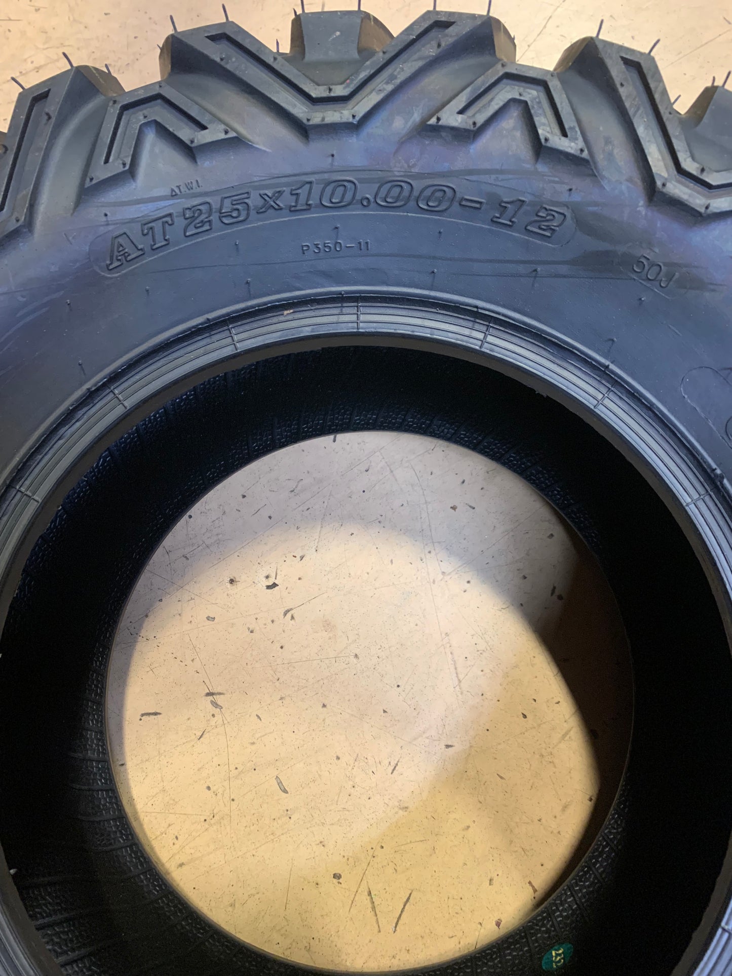 TUSK TRILOBITE BSW AT 25 10 12 50J 6PLY ATV/UTV TIRE 1321730002
