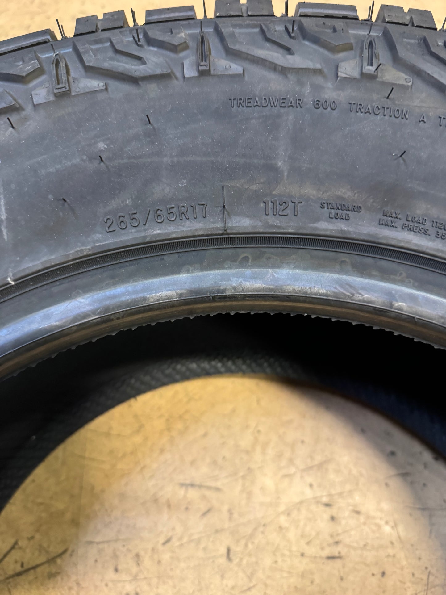 FORTUNE TORMENTA A/T2 OWL P 265 65 17 112T ALL TERRAIN TIRE 3354030533