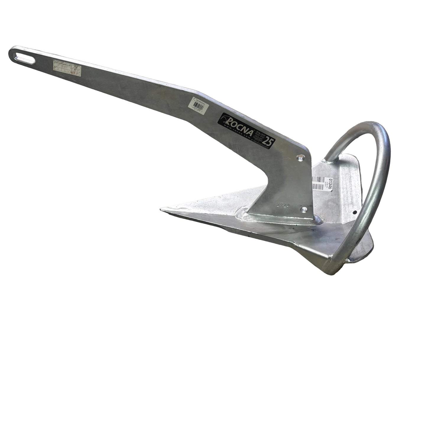 ROCNA GALVANIZED FIXED SHANK SCOOP ANCHORS 55LBS ROCORG025GS