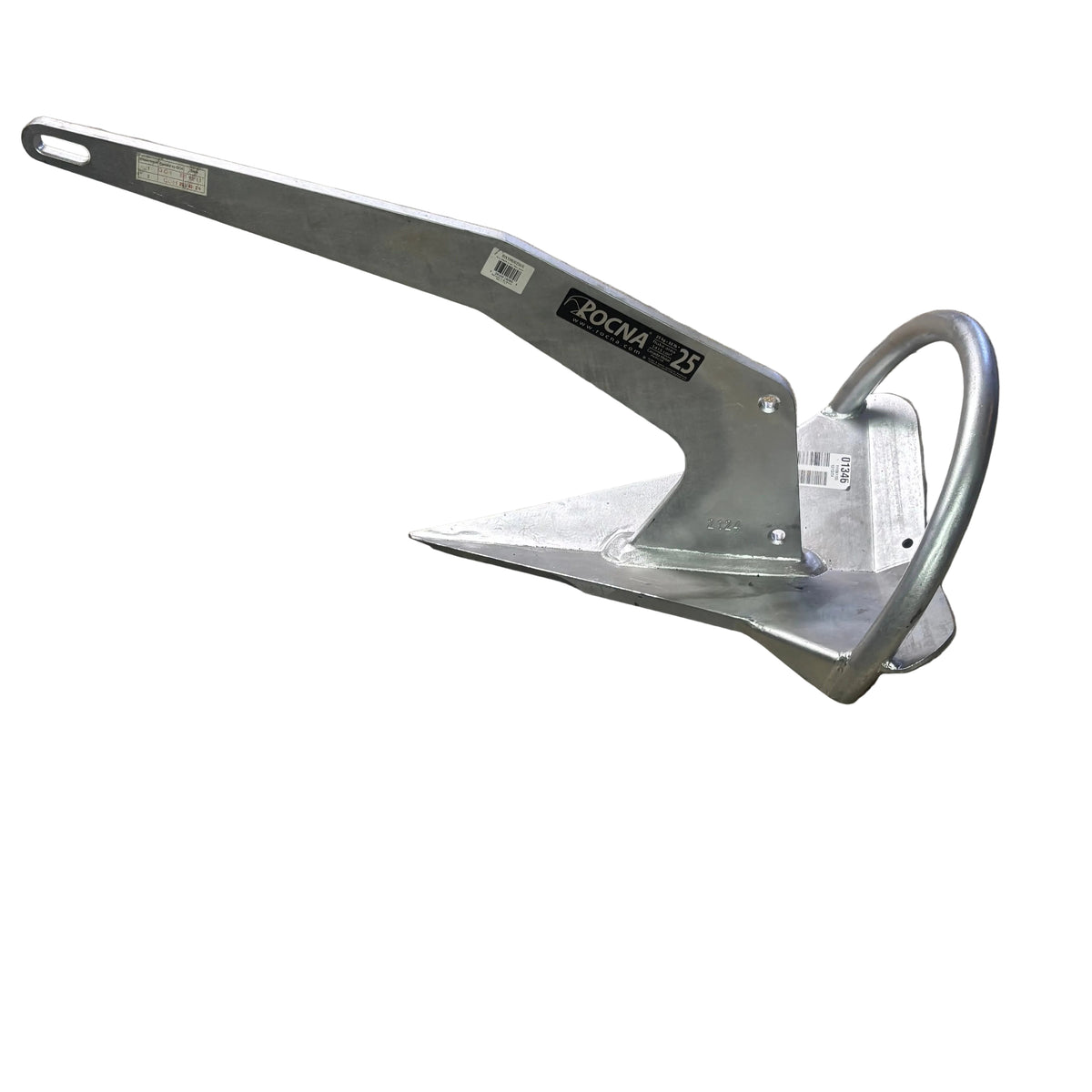 ROCNA GALVANIZED FIXED SHANK SCOOP ANCHORS 55LBS ROCORG025GS