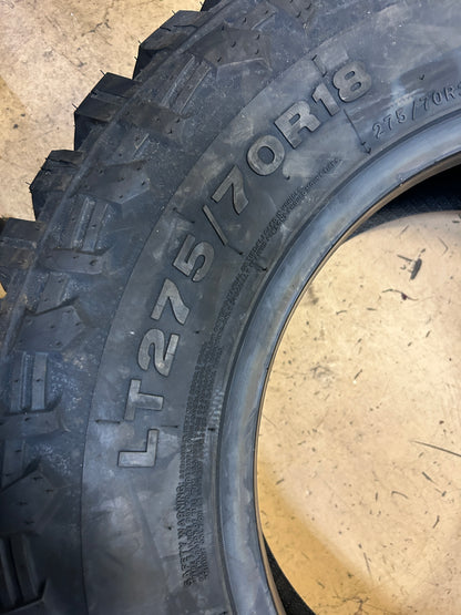 ROADONE CAVALRY M/T BSW LT 275 70 18 125/122Q 10PLY MUD TIRE RL1292