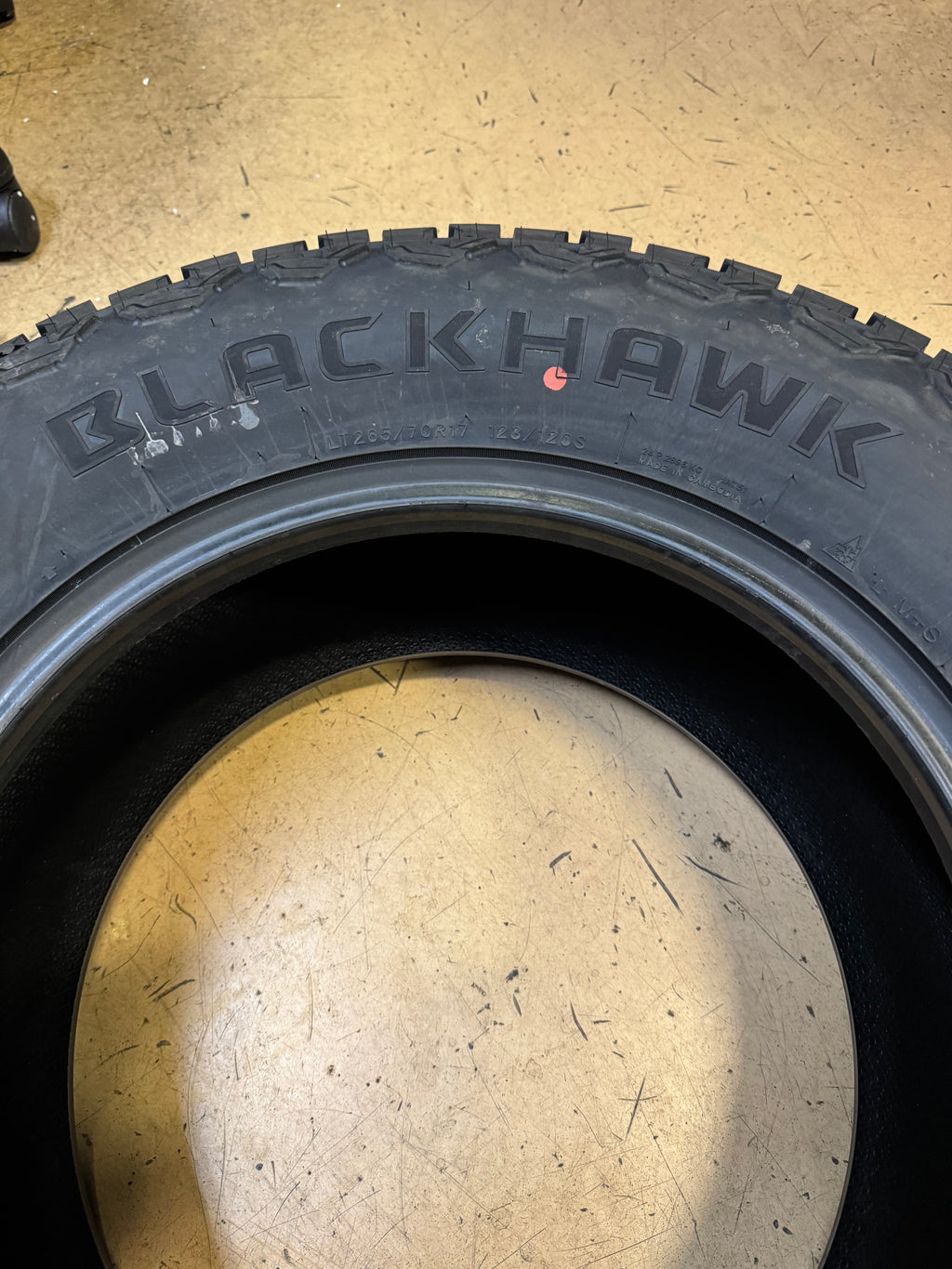 BLACKHAWK RIDGECRAWLER A/T BSW LT 265 70 17 123/120S 10PLY ALL TERRAIN TIRE 4120868V