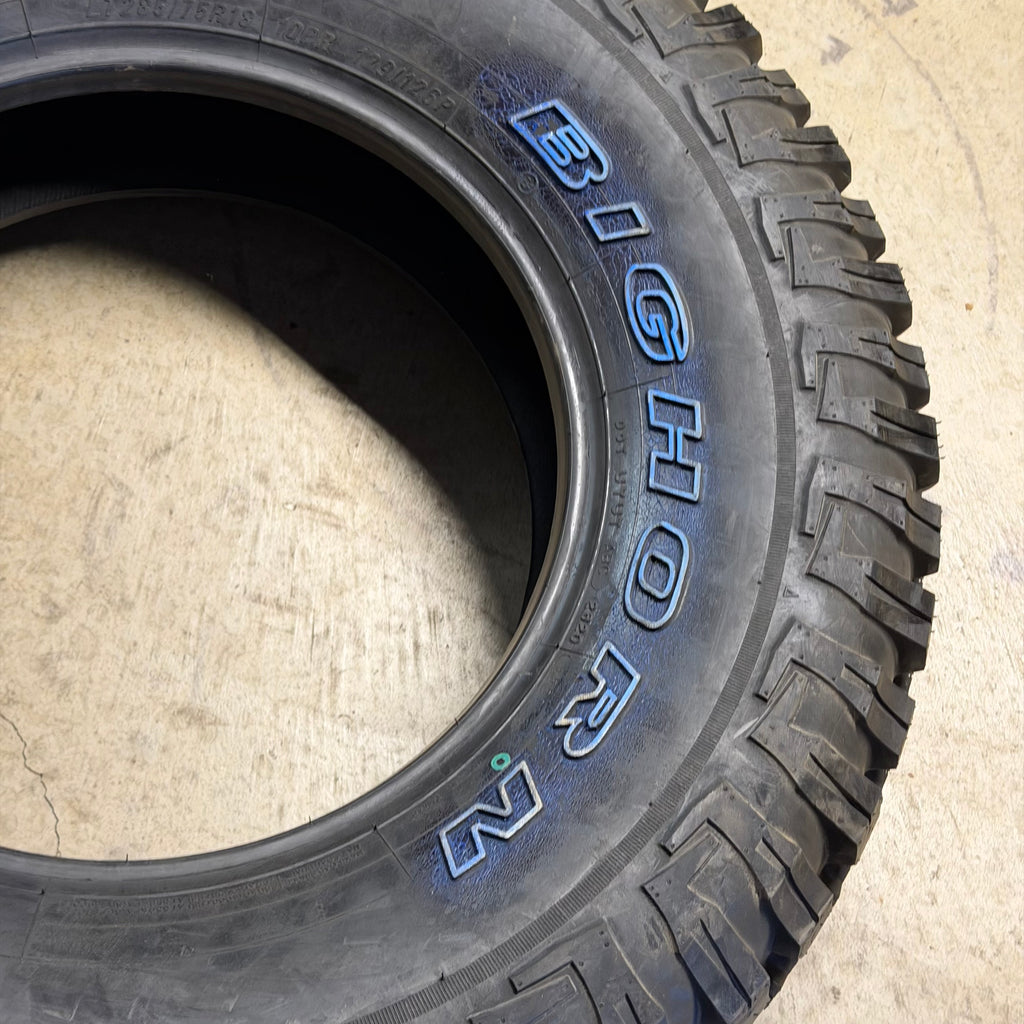 NOS MAXXIS BIGHORN MT762 BSW LT 295 70 18 129/126P LRE 10 PLY MUD TIRE ETL00064100
