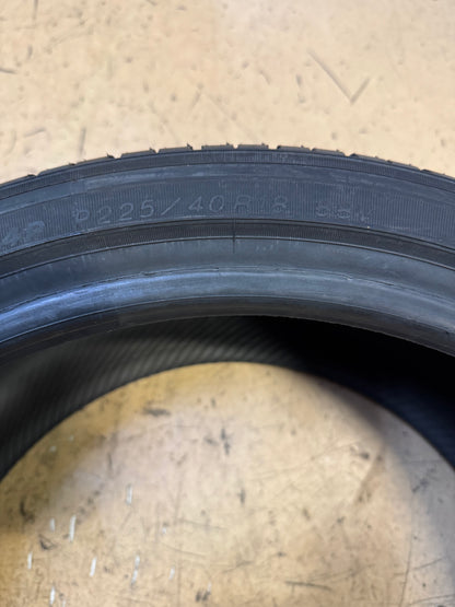 2 NOS YOKOHAMA AVID ASCEND S34P BSW P 225 40 18 88V ALL SEASON TIRE 110133601