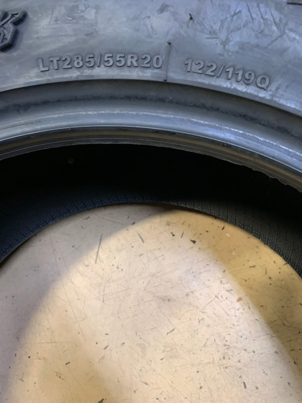 AMP TERRAIN ATTACK R/T LT 285 55 20 122/119Q LRE PERFORMANCE TIRE 2855520AMPRTE