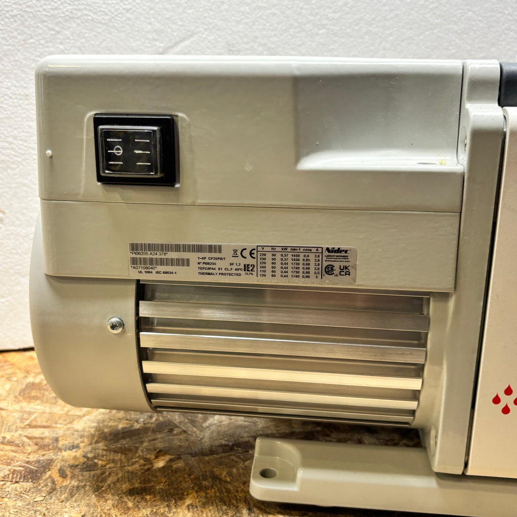 EDWARDS RV3 ROTARY VANE VACUUM PUMP 220-240V 50/60HZ (NEEDS REPAIR)