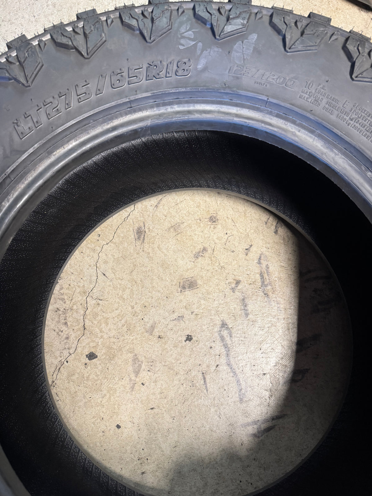 PATRIOT RUGGED TERRAIN BSW LT 275 65 18 123/120Q 10PLY  TIRE PASYTH0114