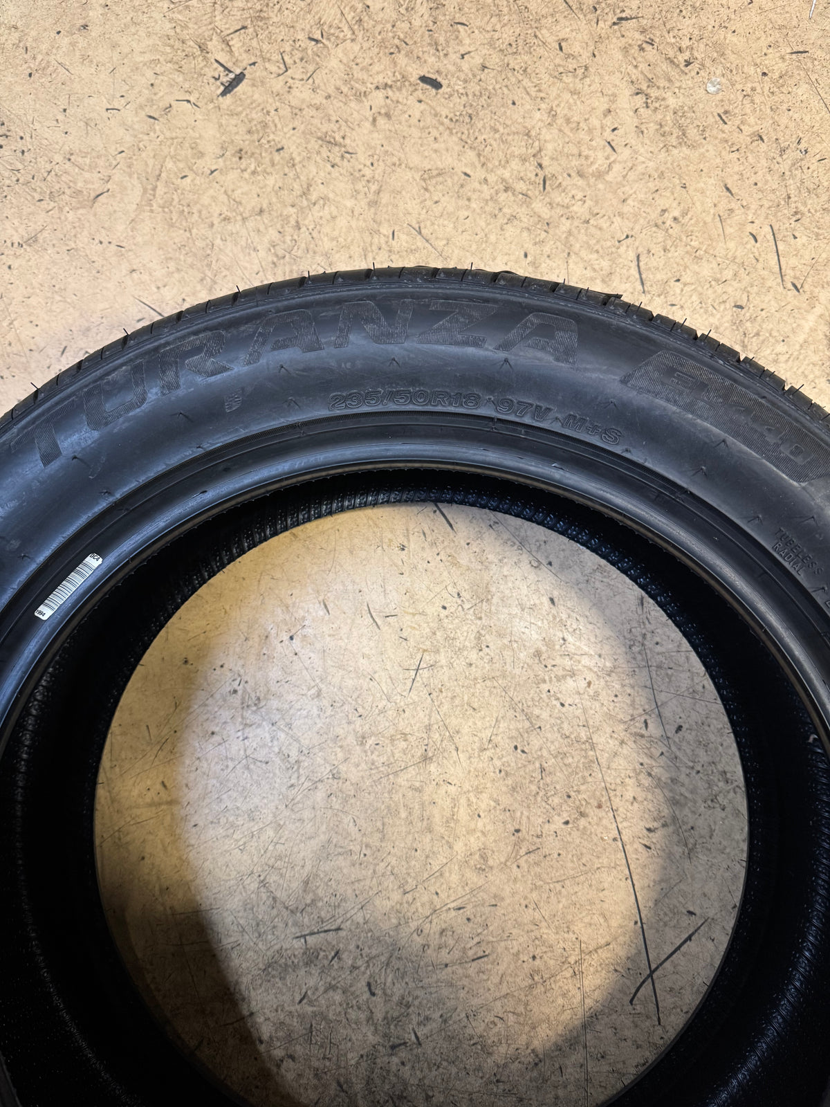 BRIDGESTONE TURANZA EL440 BSW P 235 50 18 97V ALL SEASON TIRE 004590