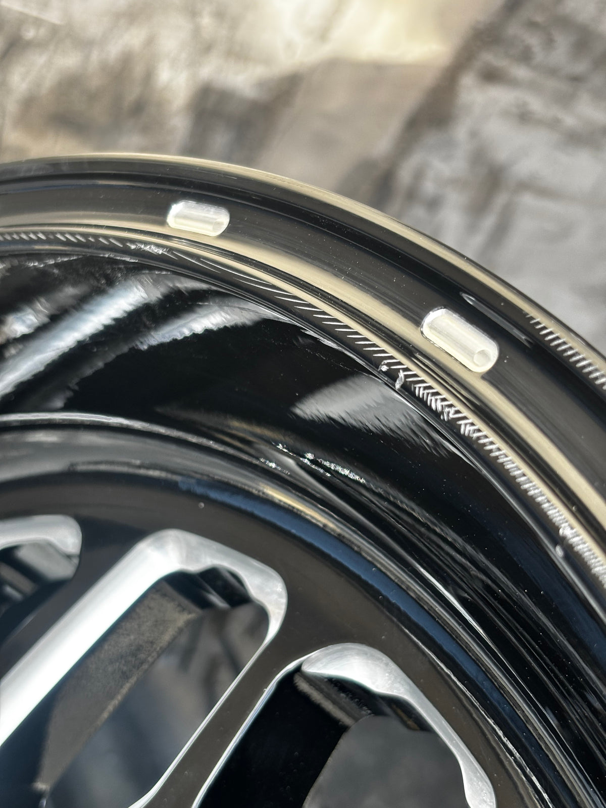 FUEL TRITON UTV 16X7 ET13 4X156 GLOSS BLACK MILLED D5811670A544