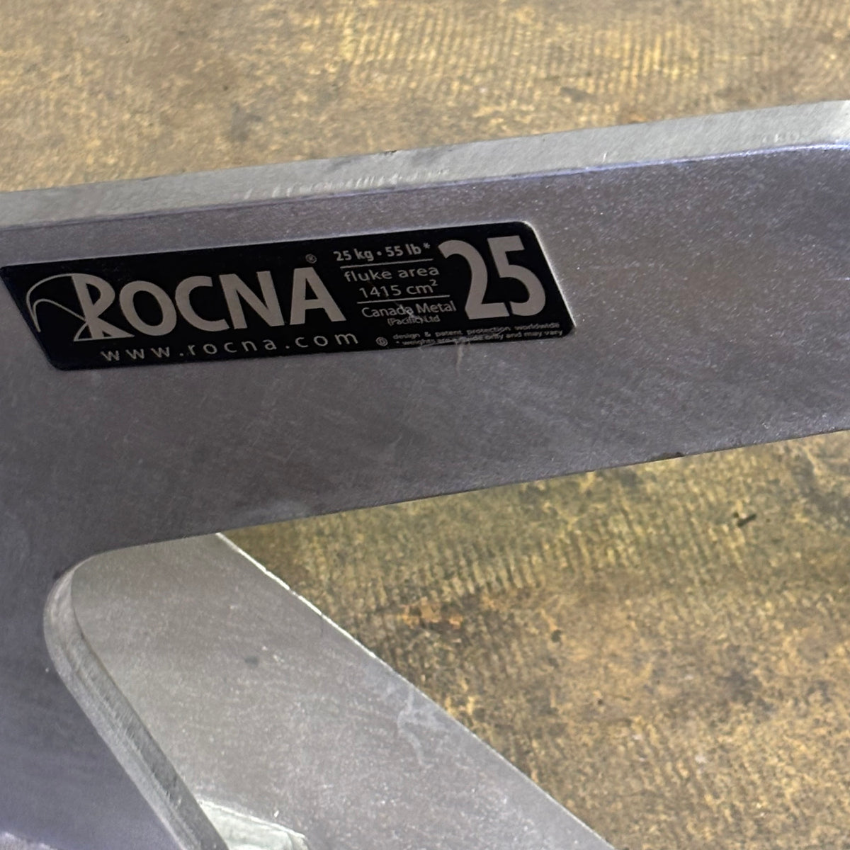 ROCNA GALVANIZED FIXED SHANK SCOOP ANCHORS 55LBS ROCORG025GS