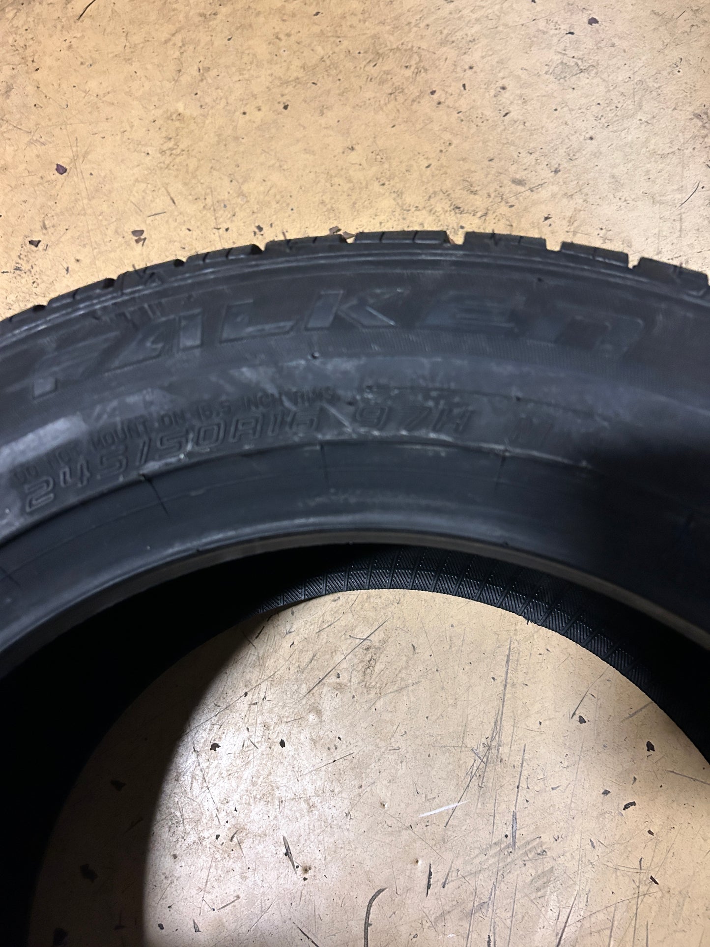 2 FALKEN ZIEX ZE950 A/S BSW P 245 50 16 97H ALL SEASON TIRE 28951674
