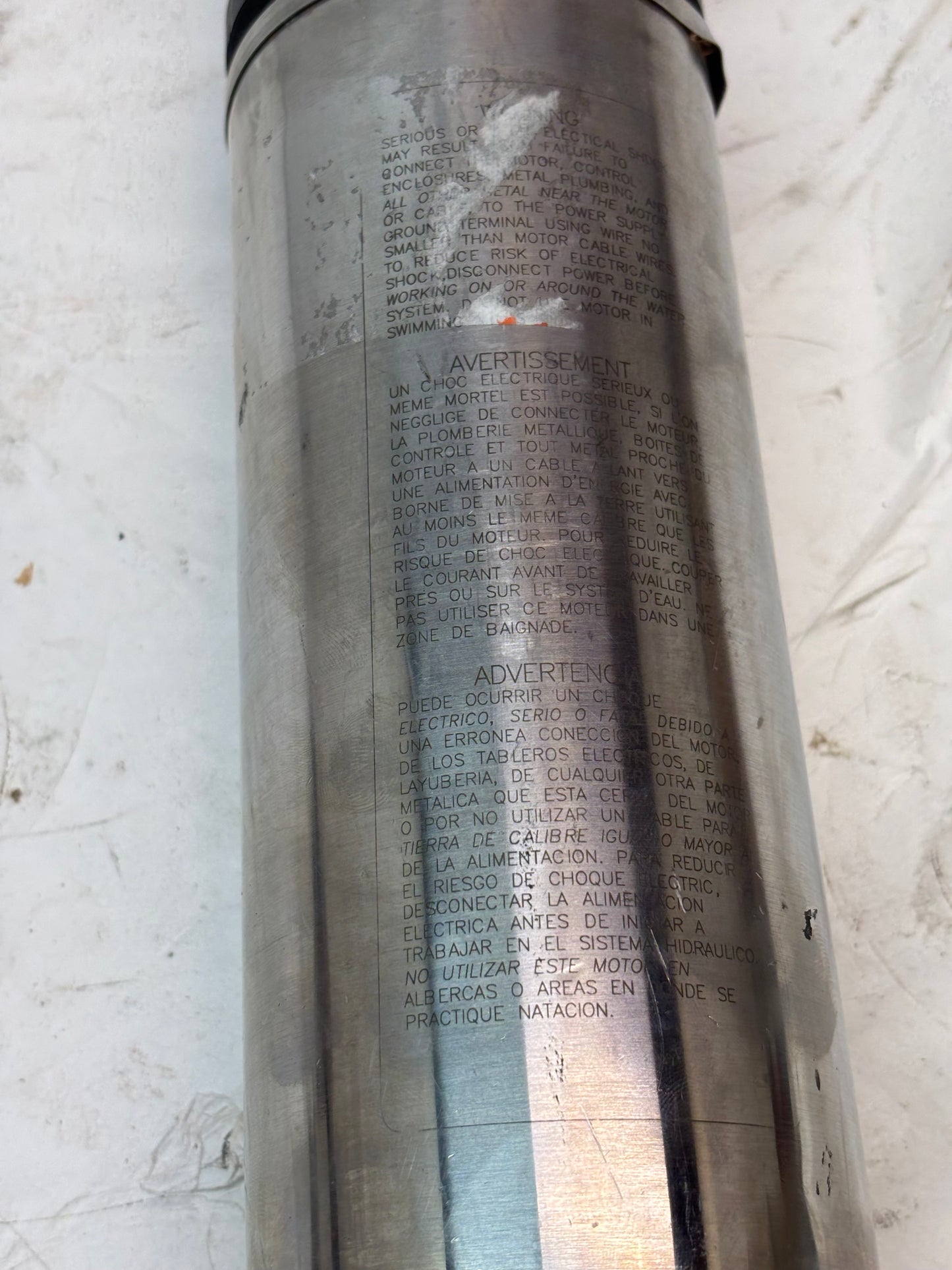 FLOTEC 3-WIRE SUBMERSIBLE WELL PUMP, FP3222-13, 4 IN