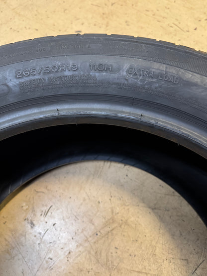 2 MICHELIN PRIMACY MXM4 ZP RSC (BMW) BSW P 265 50 20 110H XL TIRE 68949