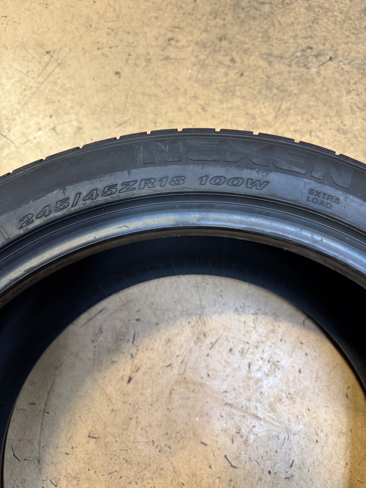 NEXEN NFERA AU7 BSW P 245 45 18 100W XL UHP ALL SEASON TIRE 14410NXK