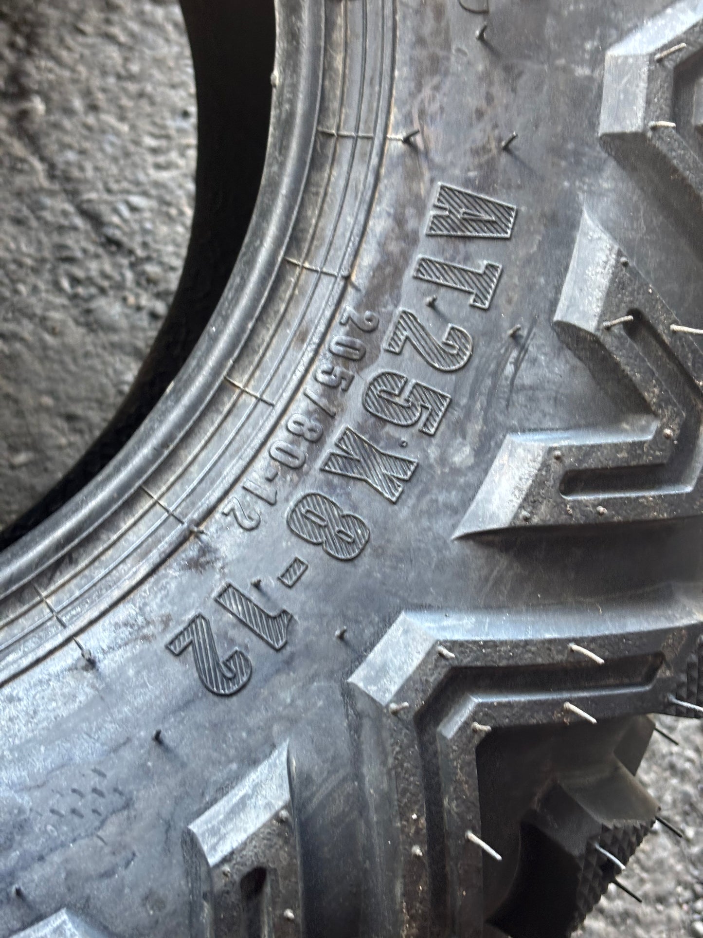 NOS SUNF A033 POWER BSW AT 25 8 12 65J 6PLY ATV/UTV TIRE N/A