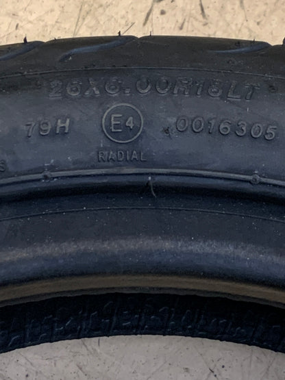 MICKEY THOMPSON SPORTSMAN S/R BSW LT  26 6 18 79H 6 PLY SUMMER TIRE 255644